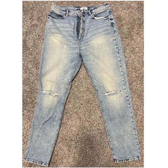 LOFT Denim - LOFT High-Rise Boyfriend Jeans. Light Wash. Size 31 (12).